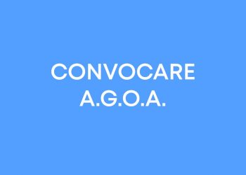 Convocare Adunarea Generală Ordinară a Acționarilor